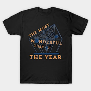 Most Wonderful Time Of The Year Halloween Fall Goth Dark T-Shirt